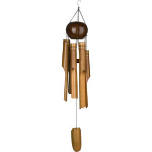Whole Coconut Bamboo windchime